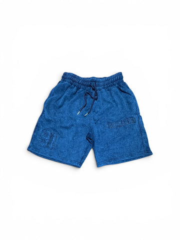 Navy APEX '91' Stone Wash Shorts