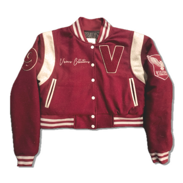 Women's Crop Varsity Jackets