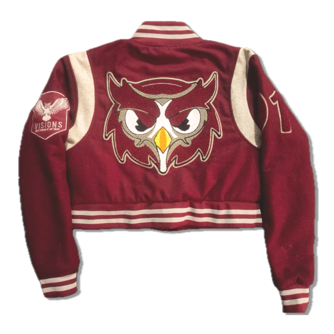 Women's Crop Varsity Jackets