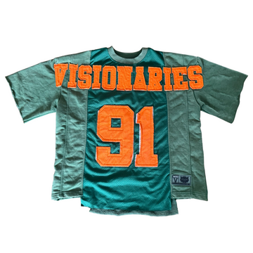 (Green)APEX '91' Stone Wash Jersey