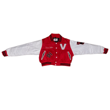 Load image into Gallery viewer, Women&#39;s Crop Varsity Jackets
