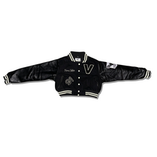 Load image into Gallery viewer, Women&#39;s Crop Varsity Jackets
